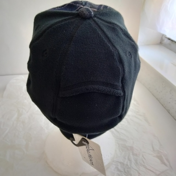 Trail Heads Fleece wool blend Winter Hat new display plaid - Picture 2 of 12
